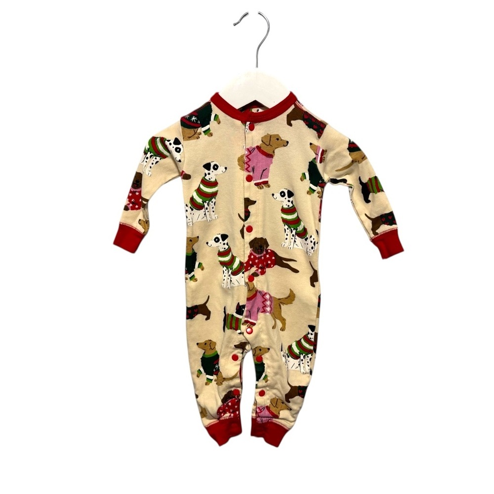 ⭐️ 5/$30 Little Blue House Kids Xmas Sleeper size 3-6 Months